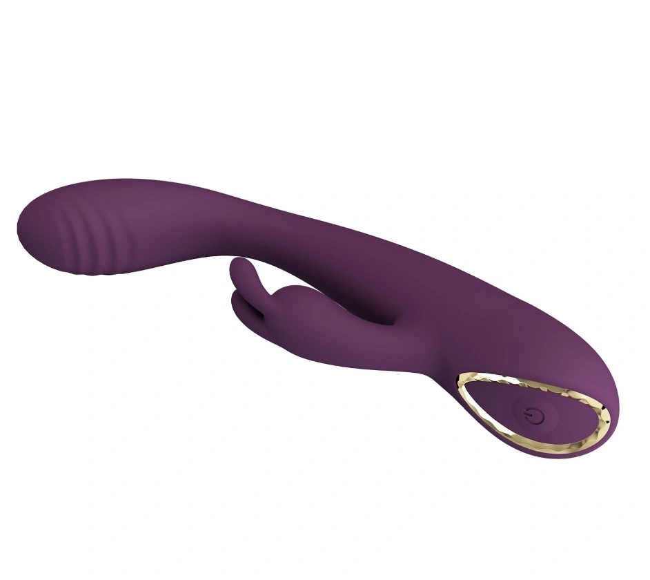 Vibrator Iepuras Emma, 10 Moduri Vibratii Puternice, Silicon, USB Magnetic, Mov, 15.8 cm, #3, Erotic24.ro