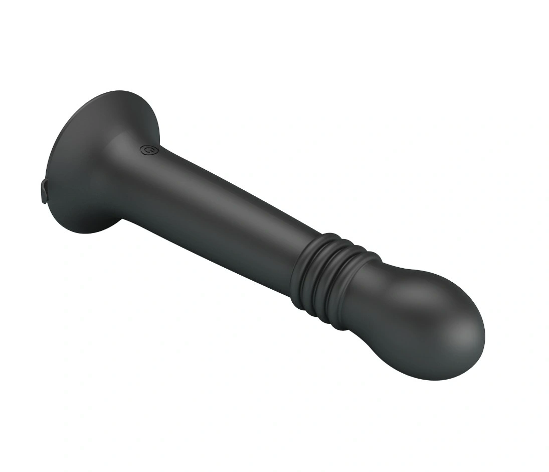 Vibrator Stellan, 4 Moduri Impingere, 4 Moduri Rotatii, Silicon, USB, Negru, 19.1 cm, #5, Erotic24.ro
