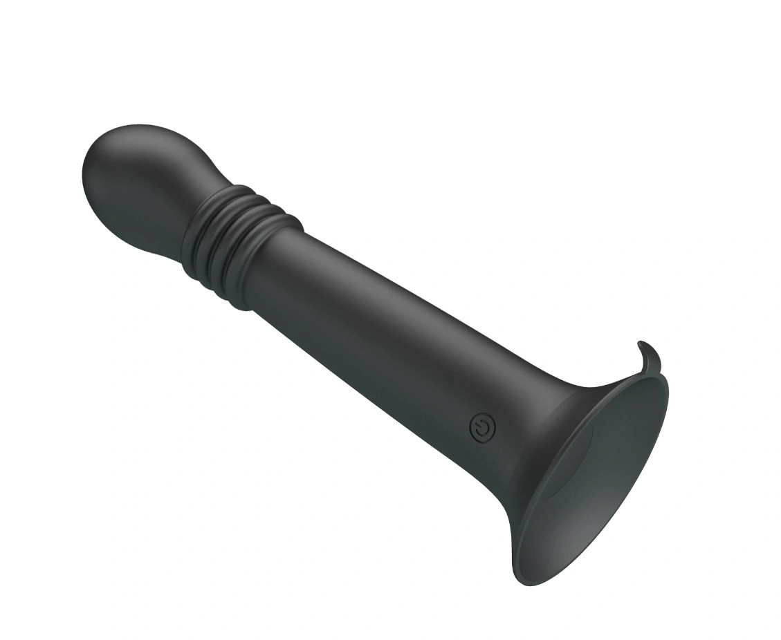 Vibrator Stellan, 4 Moduri Impingere, 4 Moduri Rotatii, Silicon, USB, Negru, 19.1 cm, #3, Erotic24.ro