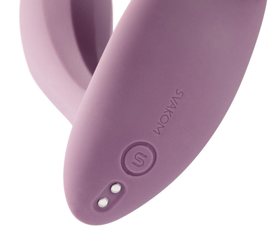 Vibrator Svakom Erica Wearable Vibrator, App Control, Silicon, USB, Roz, #4, Erotic24.ro