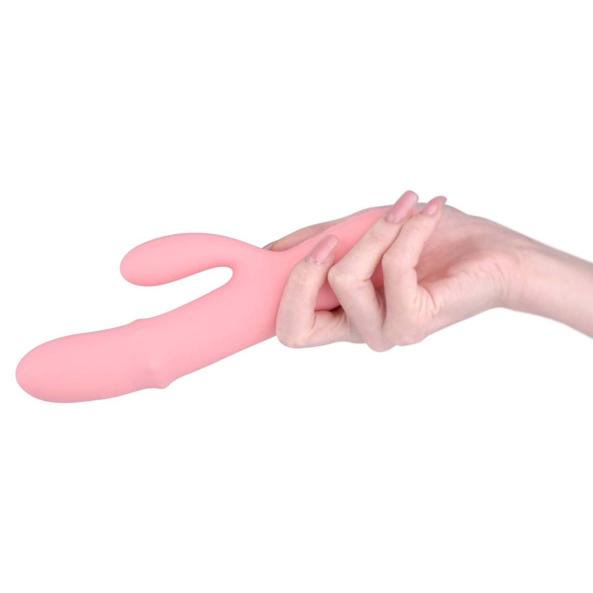 Vibrator Iepuras Svakom Mora Neo Interactive Rabbit, App Control, Silicon, USB, Roz, 19.5 cm, #8, Erotic24.ro