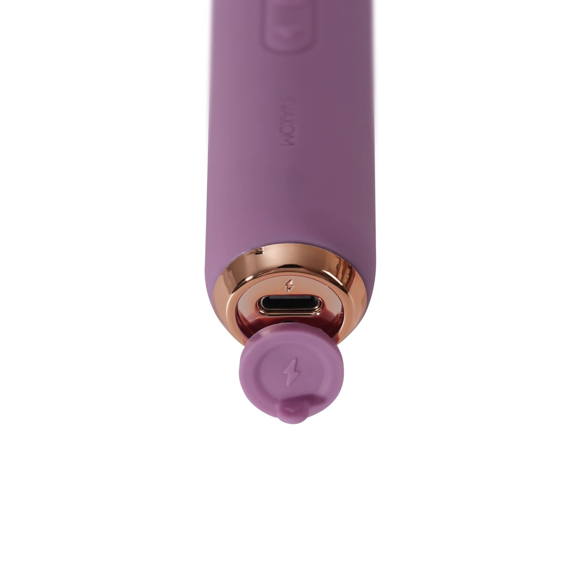 Vibrator Wand Mini Emma Neo, Silicon, USB, Roz, #4, Erotic24.ro