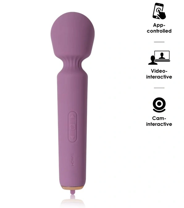 Vibrator Wand Mini Emma Neo, Silicon, USB, Roz