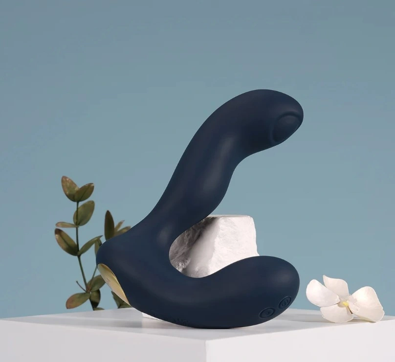 Stimulator Prostata Iker Neo Bluetooth Control, Silicon Lichid, Negru, 13. 5 cm, #3, Erotic24.ro