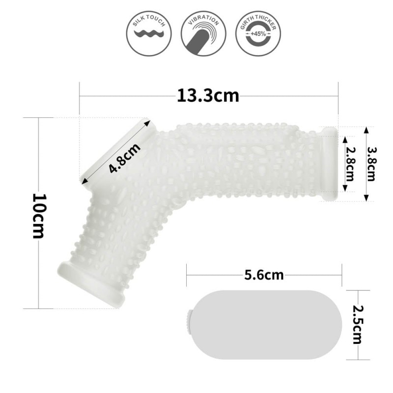 Manson Penis si Testicule Knights Ring Drip cu Vibratii, #5, Erotic24.ro