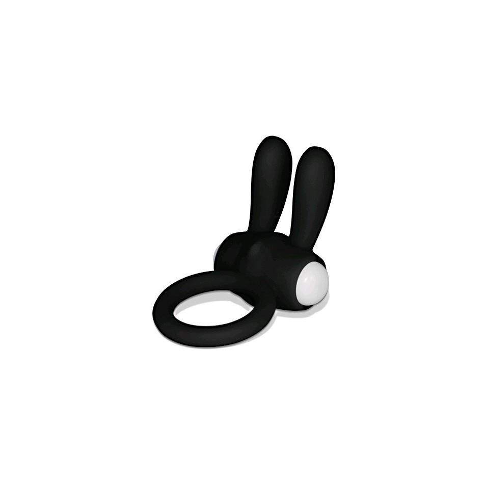 Inel de Penis Power Clit Cockring Silicon Negru, Nr. 2, Erotic24.ro