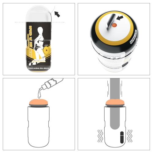 Masturbator Anus Stamina Sex in a Can cu Vibratii, Nr. 2, Erotic24.ro