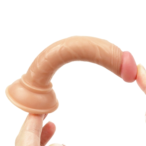 Dildo Realist Enduro Blaster, PVC, Natural, 14 cm, Nr. 2, Erotic24.ro