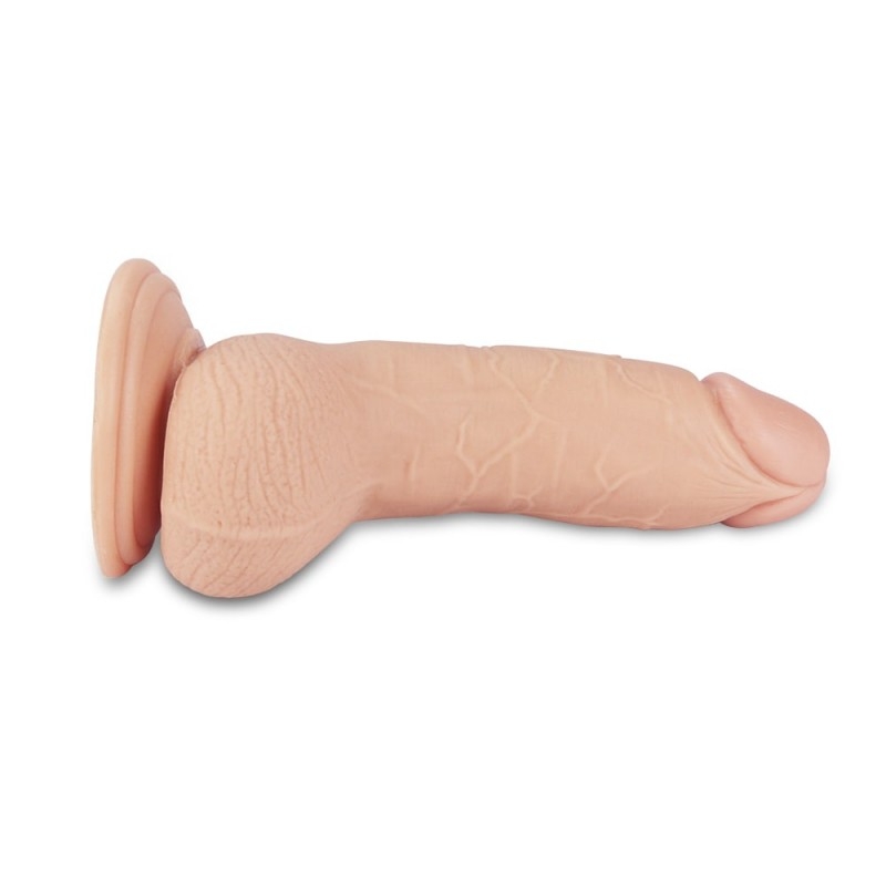 Dildo Realist Real Extreme cu Ventuza Natural 18 cm, Nr. 3, Erotic24.ro