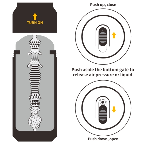 Masturbator Pleasure Brew Blond Ale, TPE, Natural, 19.8 cm, Nr. 4, Erotic24.ro