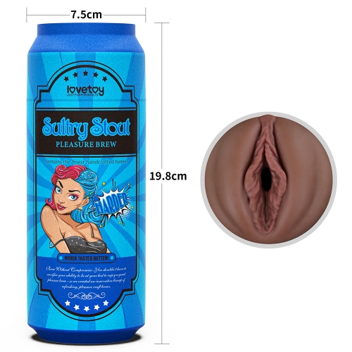 Masturbator Pleasure Brew Sultry Stout, TPE, Maro, 19.8 cm, #6, Erotic24.ro
