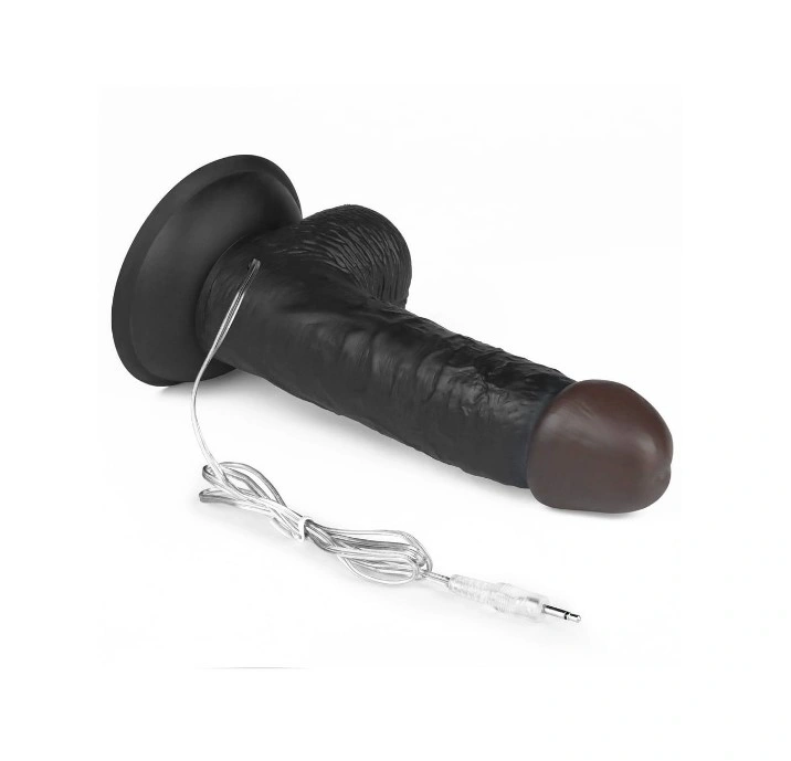 Set Easy Strap-On cu Vibrator Detasabil, 10 Moduri Vibratii, TPE, Negru, 18 cm, Nr. 2, Erotic24.ro