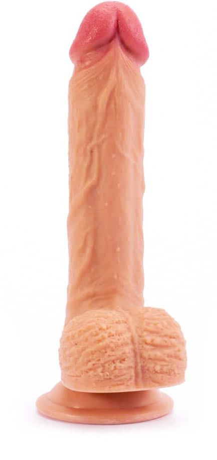 Dildo Silicon Dual Layered Natural 21.5  in SexShop KUR Romania