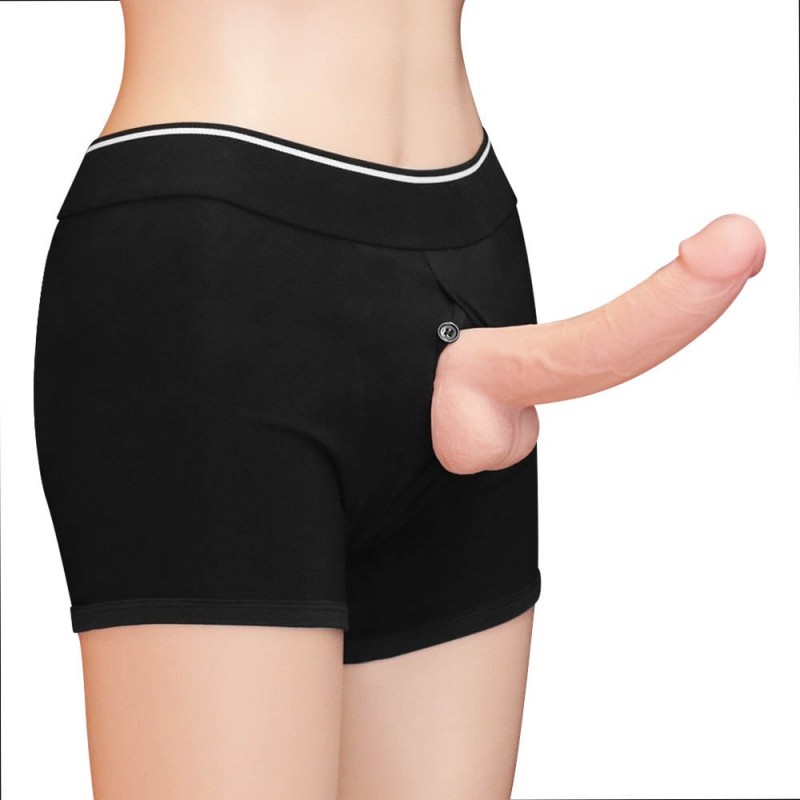 Strap-on Ingen Unisex Handy Shorts, Negru, XL/XXL, #2, Erotic24.ro