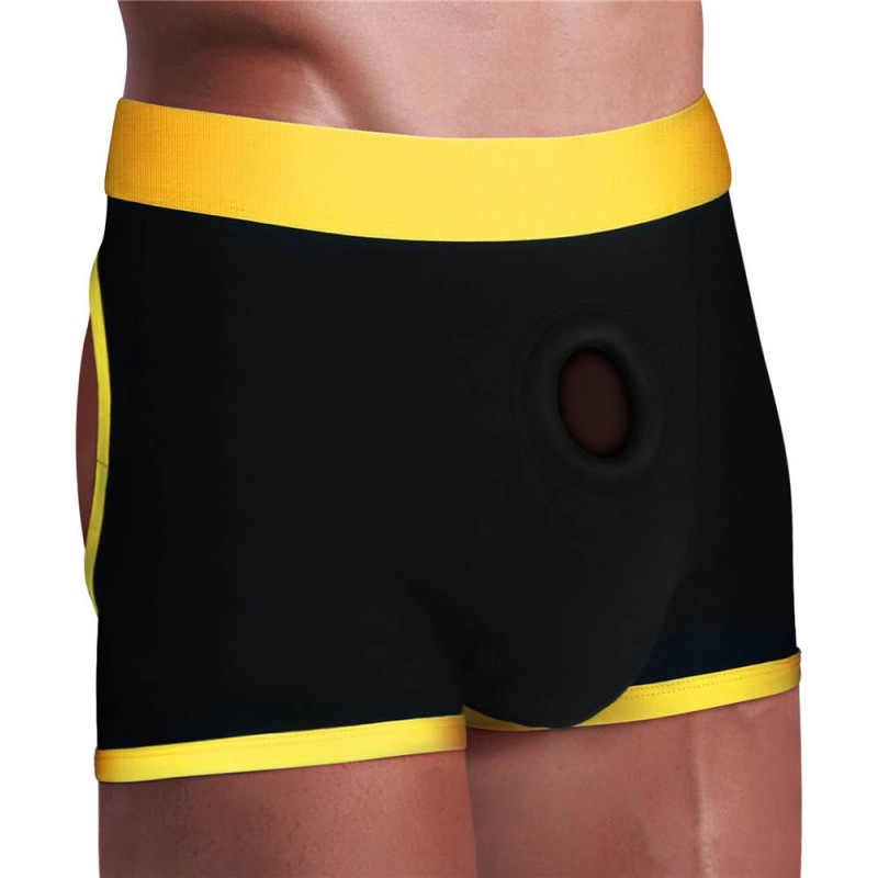 Strap-on Ingen Unisex Horny Shorts, Negru, XS/S