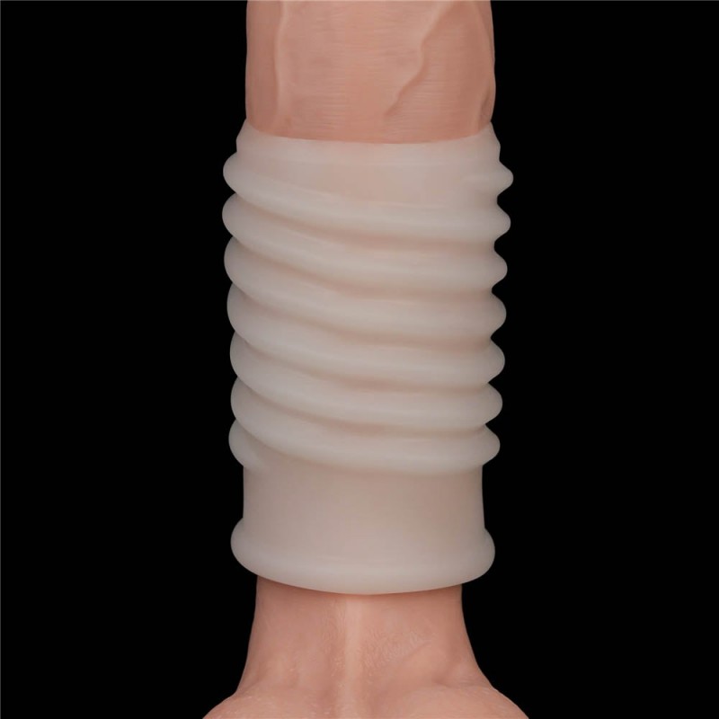 Manson Penis Knights Ring Spiral cu Vibratii, #2, Erotic24.ro