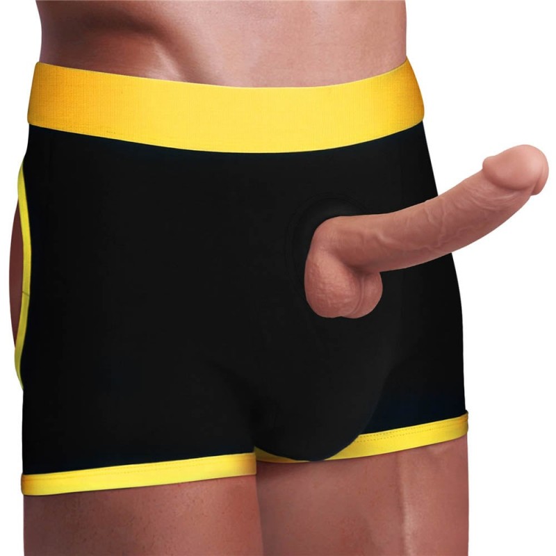Strap-on Ingen Unisex Horny Shorts, Negru, XL/XXL, #3, Erotic24.ro