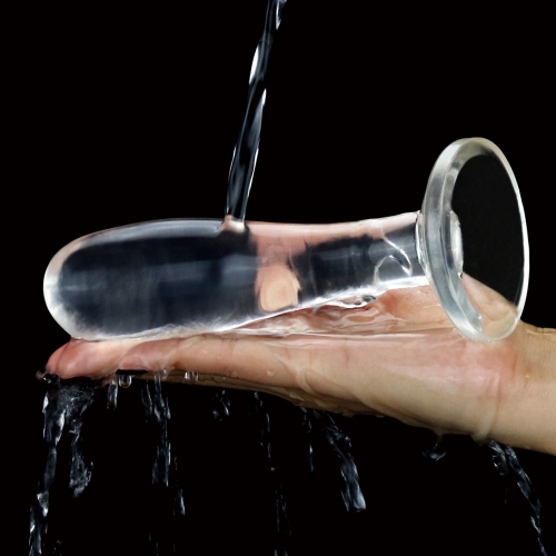 Dop Anal Flawless Clear, TPE, Transparent, 15 cm, #3, Erotic24.ro