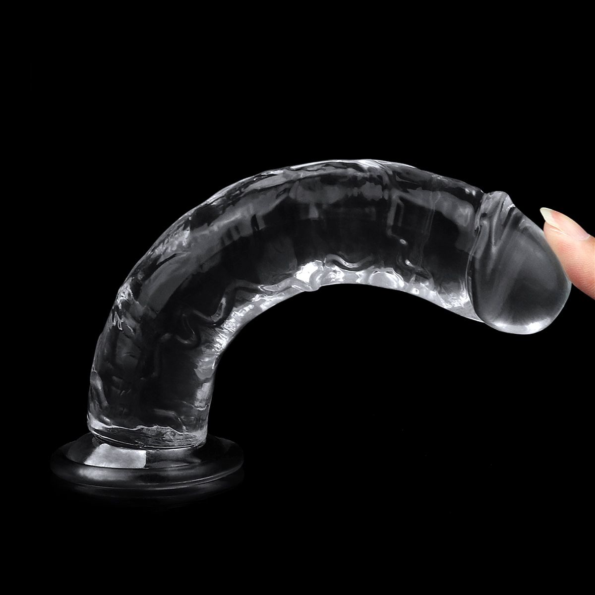 Dildo Realist  Flawless Clear 18 cm, #4, Erotic24.ro