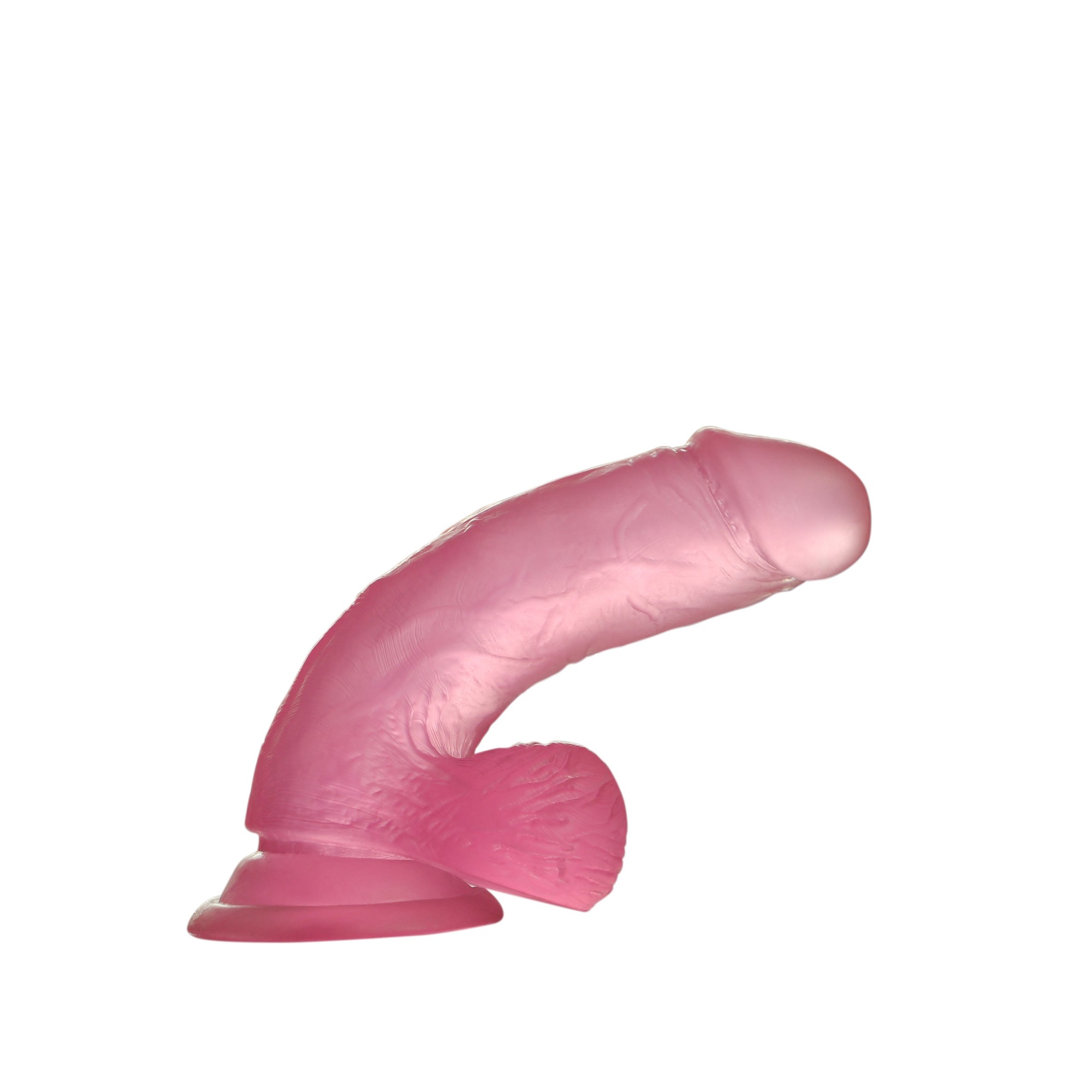 Dildo Small Jelly Studs Roz 15 cm, #6, Erotic24.ro