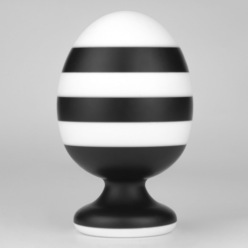 Dop Anal X-Missioner, Silicon, Negru/Alb, 14 cm, #2, Erotic24.ro