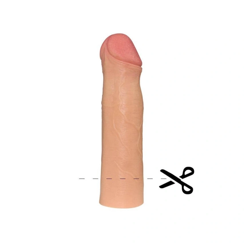 Prelungitor Penis Nature Extender Silicone Add +5 cm, #2, Erotic24.ro
