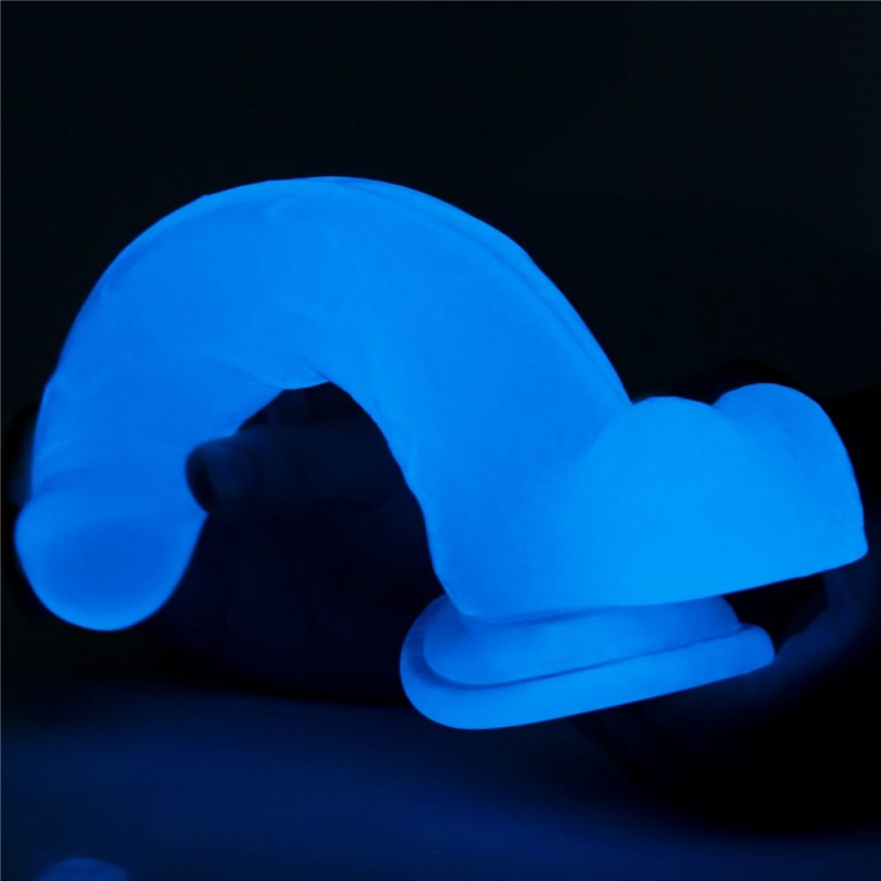 Dildo Realist Lumino Play Glow in the Dark 21 cm, #3, Erotic24.ro