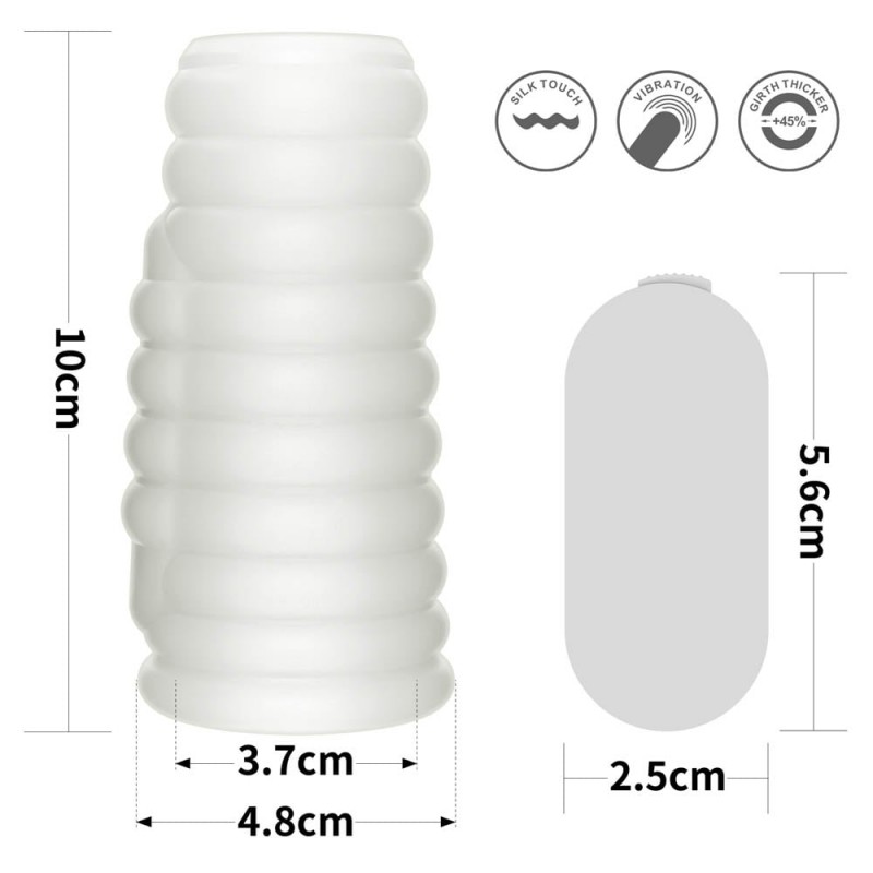 Manson Penis Knights Ring Wave cu Vibratii, Nr. 6, Erotic24.ro