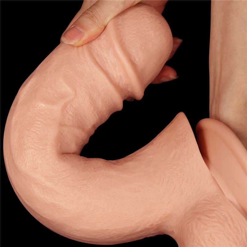 Dildo Dublu Mega Realistic Natural 33 cm, Nr. 5, Erotic24.ro
