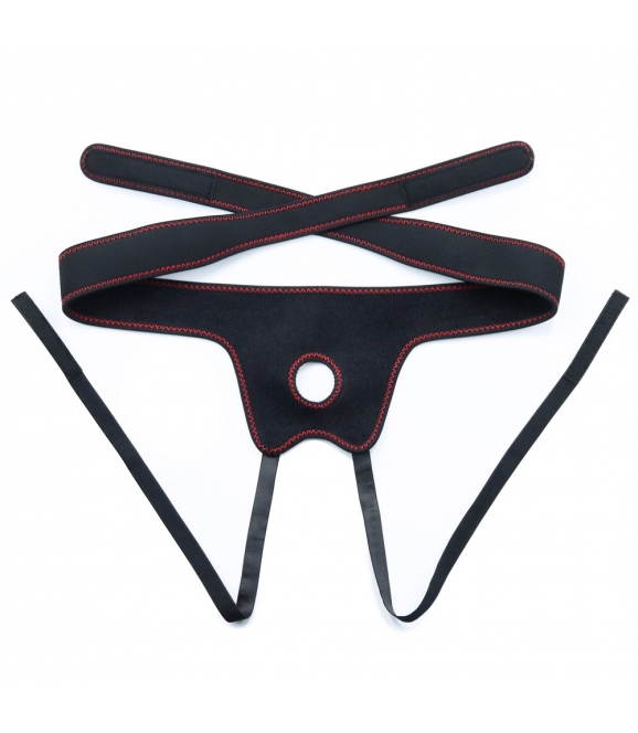 Strap On Easy Adjustable Harness Negru, Nr. 4, Erotic24.ro