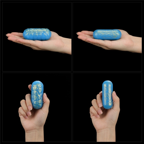 Set 2 Bile Kegel Ocean's Toner Egg Set, Silicon, Albastru, #3, Erotic24.ro