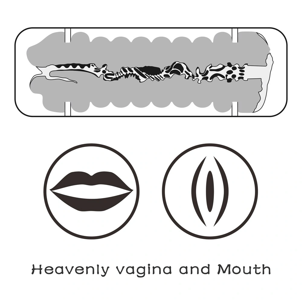 Virgin-skin Blowout Double Side Stroker Vagina and Mouth, Nr. 8, Erotic24.ro