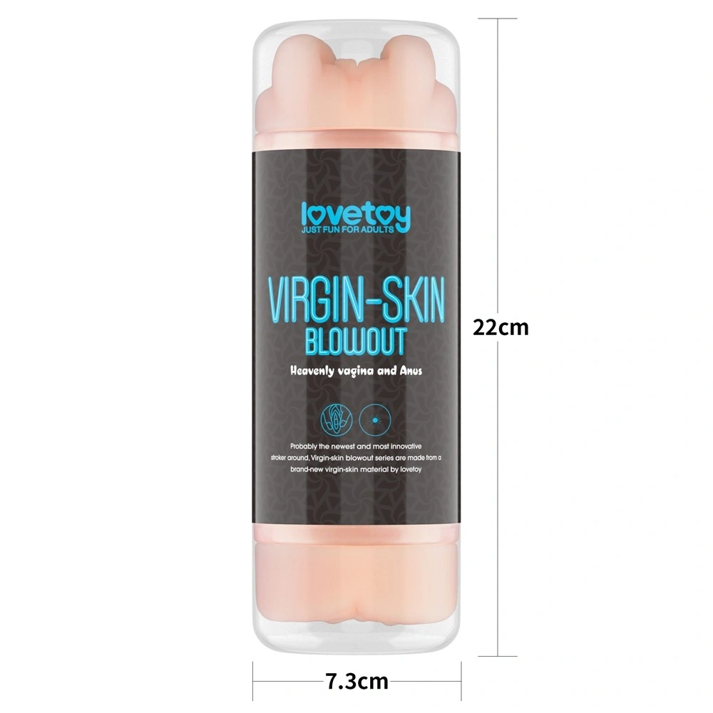 Masturbator Virgin-skin Blowout Double Side Stroker Vagina and Anus, #2, Erotic24.ro