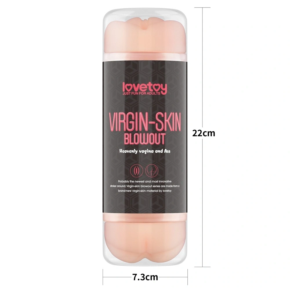 Masturbator Virgin-skin Blowout Double Side Stroker Vagina and Ass, Nr. 2, Erotic24.ro