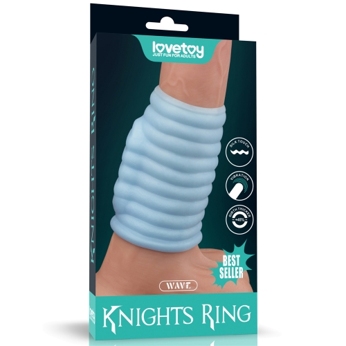 Manson Penis Knights Ring Wave cu Vibrat in SexShop KUR Romania