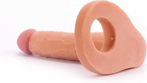 Strap-On Cu Inel Ultra Soft Double #2, #2, Erotic24.ro