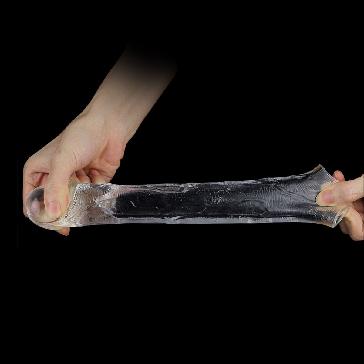 Prelungitor Penis Flawless Clear TPE +5 cm, Nr. 5, Erotic24.ro