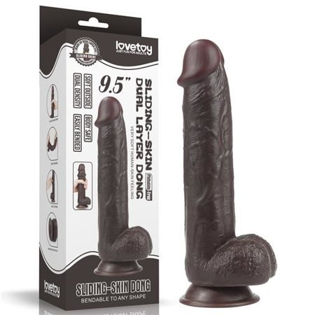 Dildo Realist Sliding-Skin, Ventuza Deta in SexShop KUR Romania