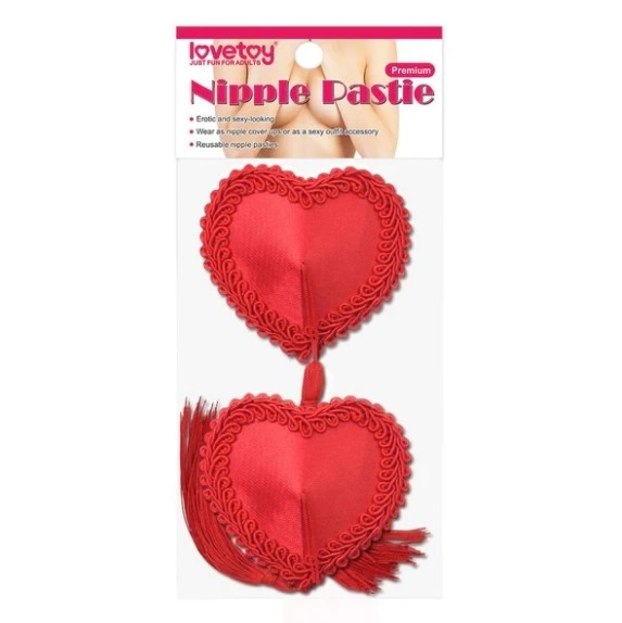 Acoperitoare pentru Sfarcuri Red Hearts, Nr. 3, Erotic24.ro