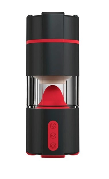 Stimulator Unisex Dream Lover Galaku, 7 Moduri Vibratii, 7 Moduri Licking, Silicon, USB, Rosu, Nr. 1, Erotic24.ro