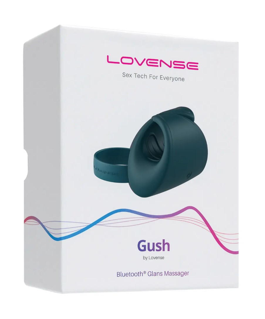 Stimulator Lovense Gush, Bluetooth Control, Free App, Silicon, Verde, #6, Erotic24.ro