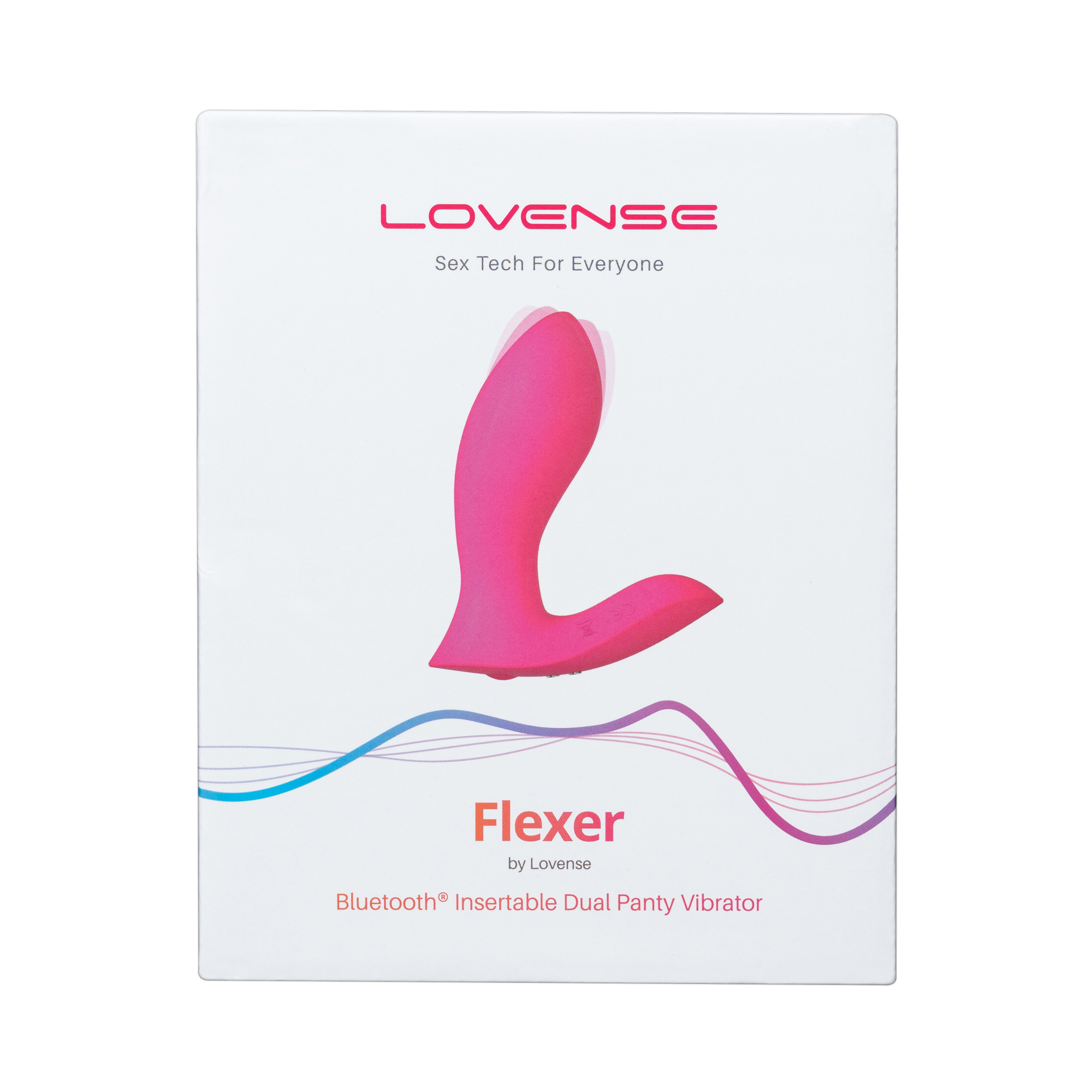 Vibrator Flexer Dual Panty Lovense, Bluetooth Control, Free App, Silicon, Roz, #6, Erotic24.ro