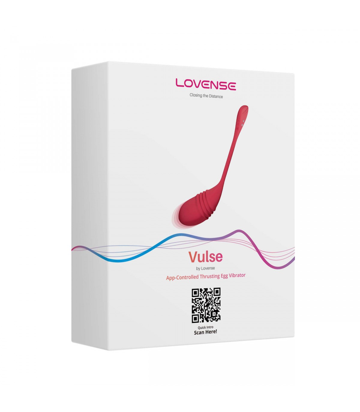 Vibrator Lovense Vulse, Bluetooth Control, Free App, Silicon, Rosu, #7, Erotic24.ro
