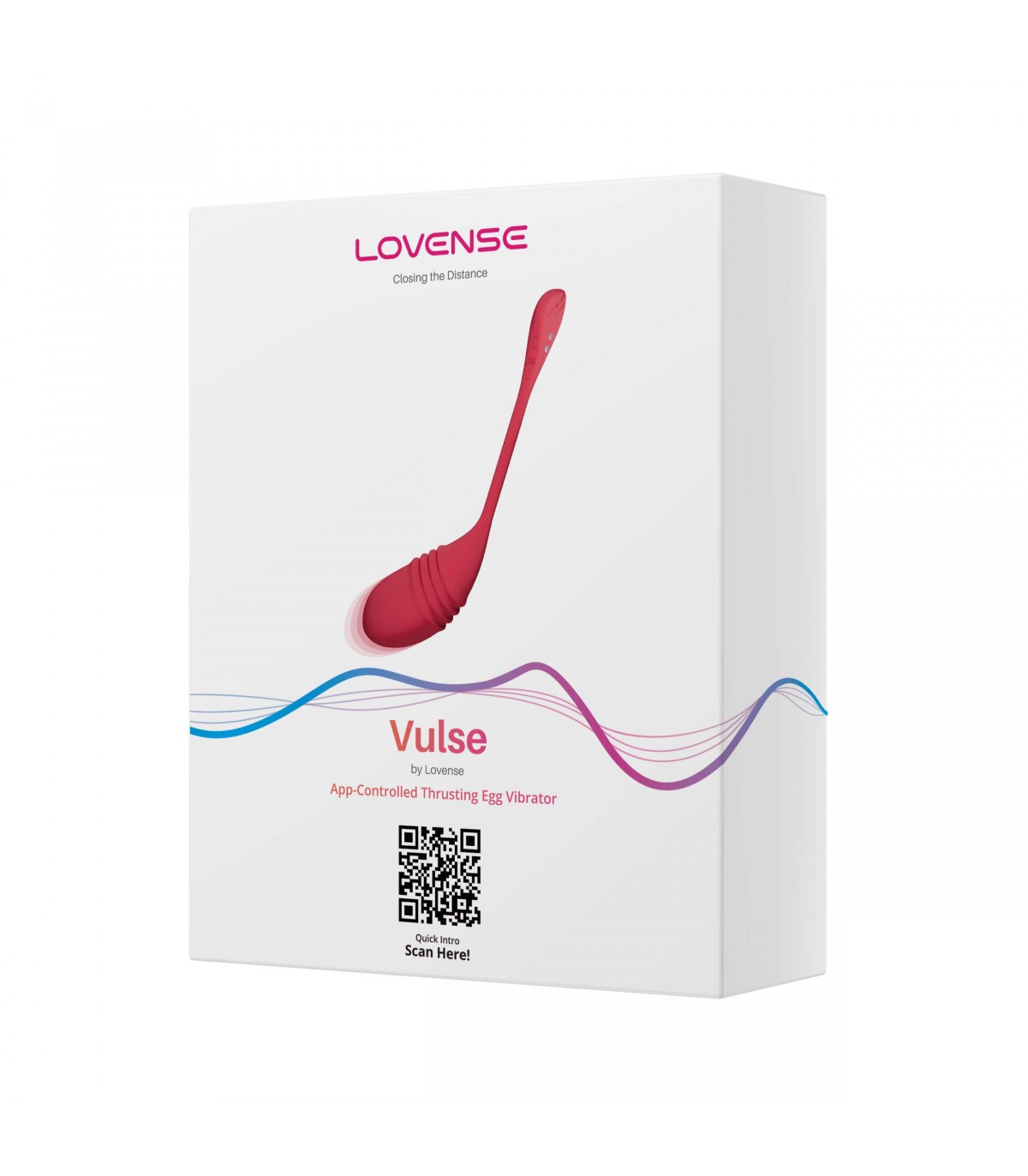 Vibrator Lovense Vulse, Bluetooth Control, Free App, Silicon, Rosu, #8, Erotic24.ro