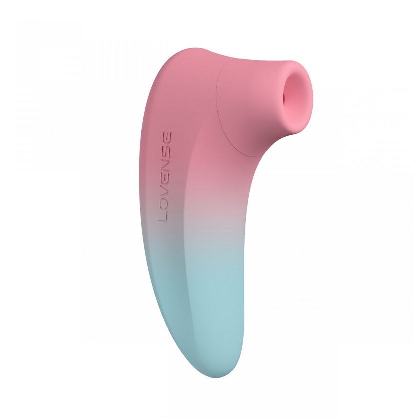 Stimulator Clitoris Lovense Tenera 2 Bluetooth Control, Free App, IPX7, Silicon, Roz/Albastru, Nr. 2, Erotic24.ro