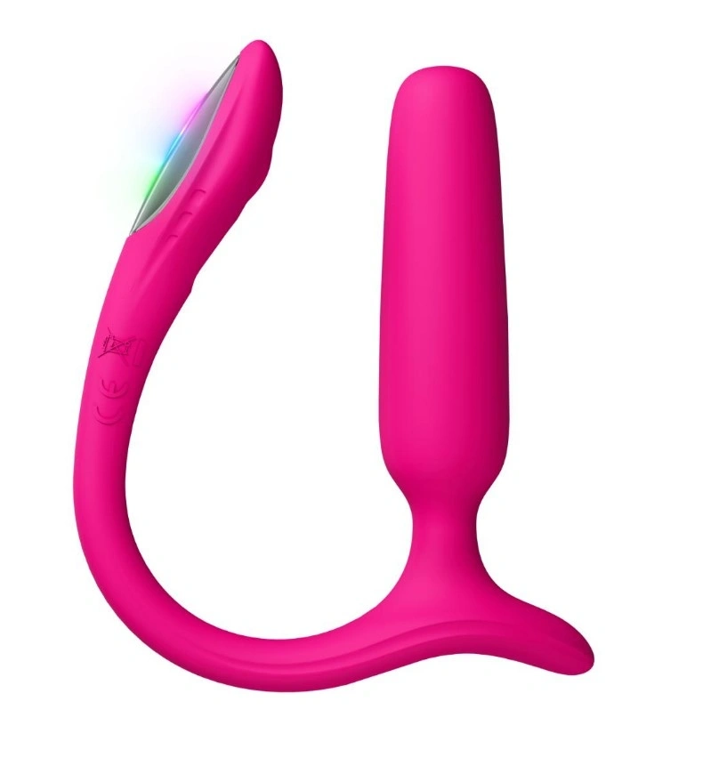 Vibrator Lovense Lush Anal, Bluetooth Control, Free App, Silicon, Roz, Nr. 3, Erotic24.ro
