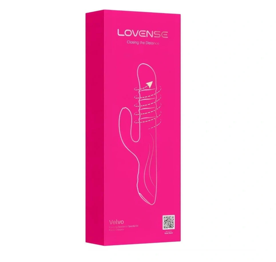 Vibrator Lovense Velvo, Bluetooth Control, Free App, Silicon, Roz, #4, Erotic24.ro