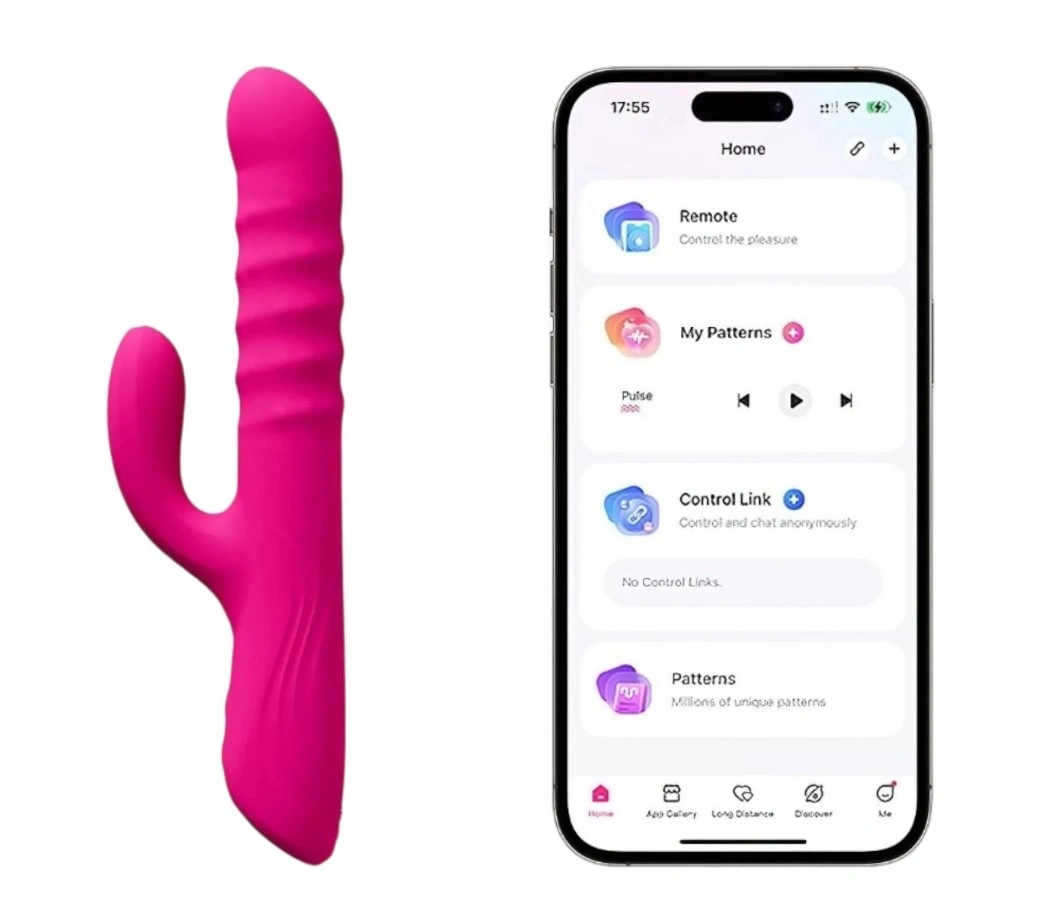 Vibrator Lovense Velvo, Bluetooth Control, Free App, Silicon, Roz, #1, Erotic24.ro