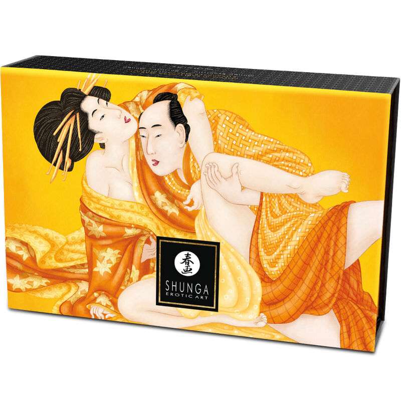 Set Cadou Shunga Kissable Massage Powder, Aroma Mango, 75 gr, #4, Erotic24.ro