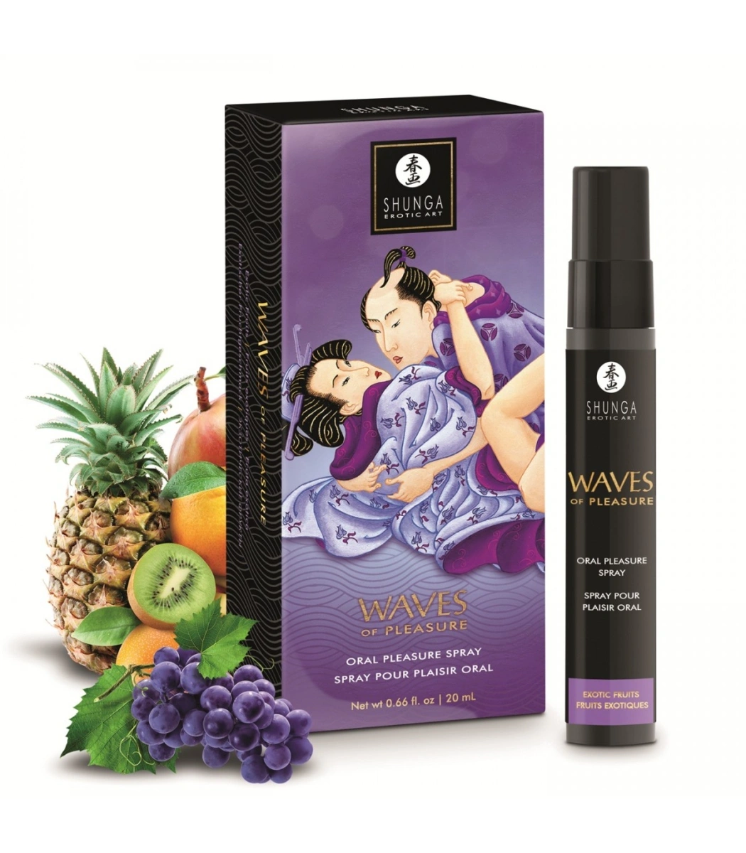 Spray SHUNGA pentru Sex Oral, Aroma Fructe Exotice, 20 ml